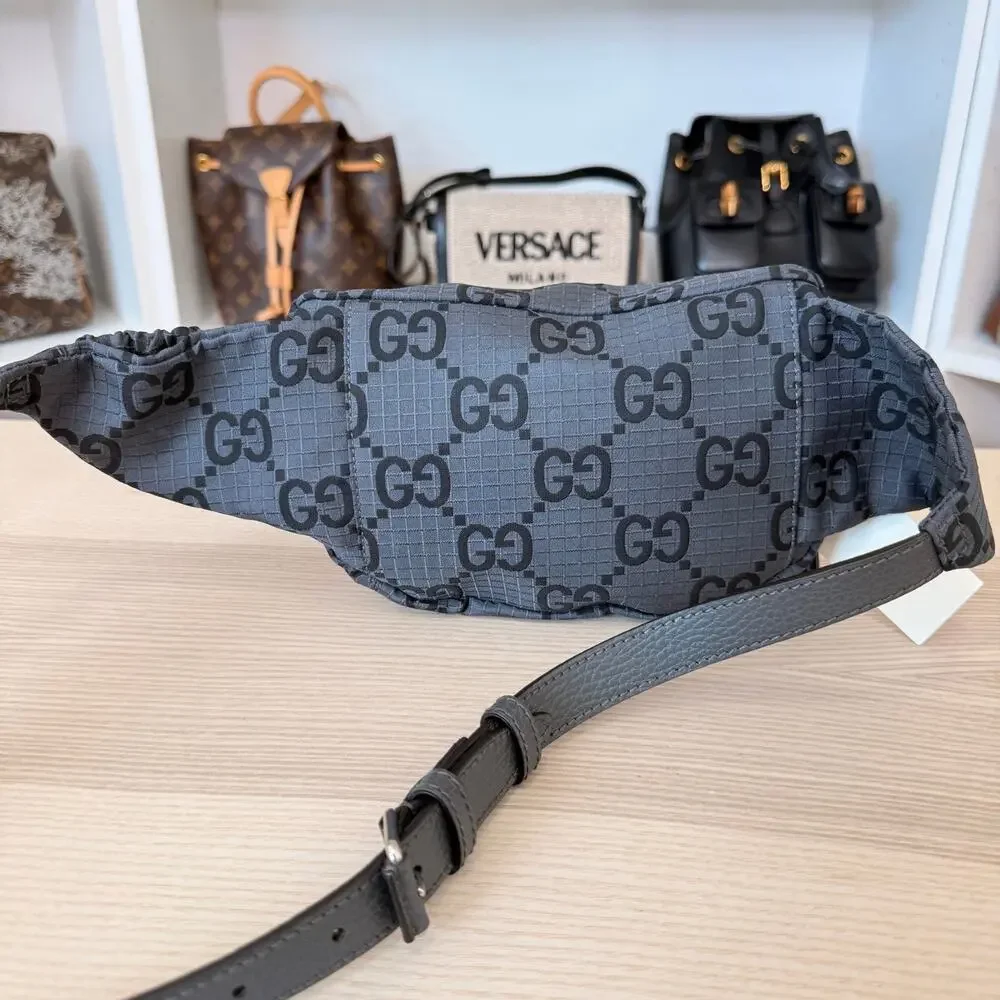 Gucci GG Nylon Ripstop Belt Bag Grey - Picture 4 of 12